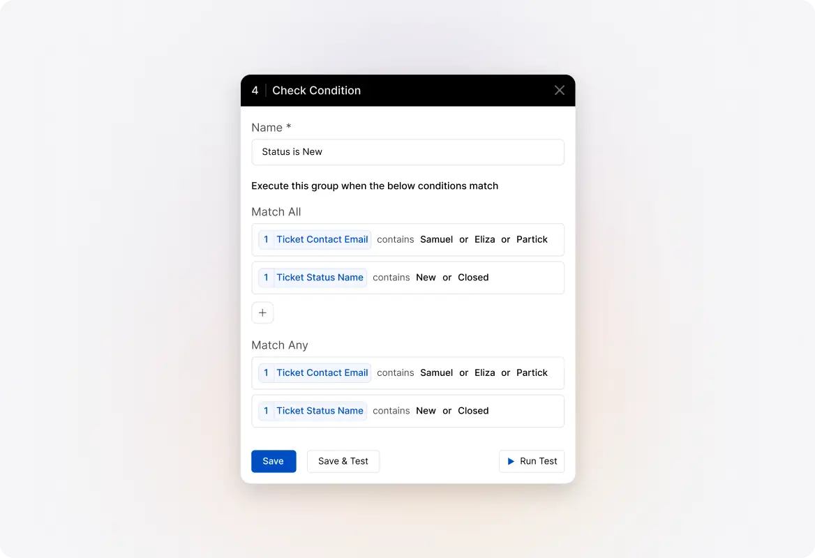 Check Conditions Based on Request Type workflow illustration
