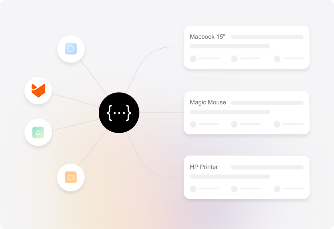 Conceptual illustration: Deliver Faster Support with Connected Asset Data