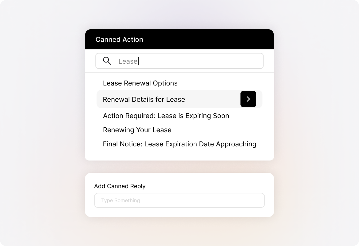 Conceptual illustration: Instant Replies