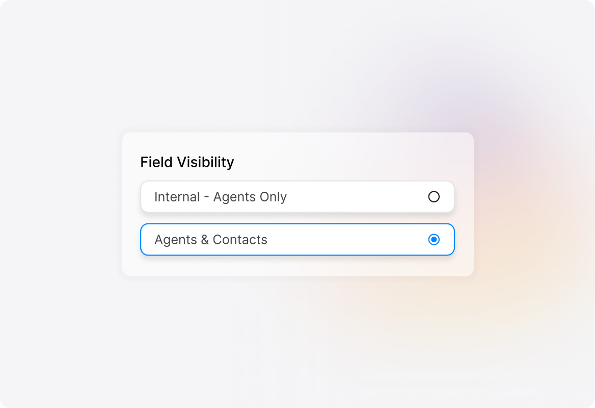 Conceptual illustration: Controlled Access & Visibility