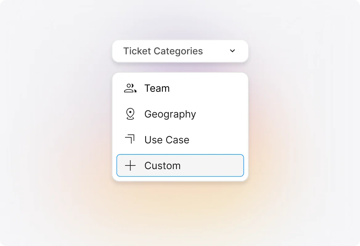 Conceptual illustration: Customize Your Categories