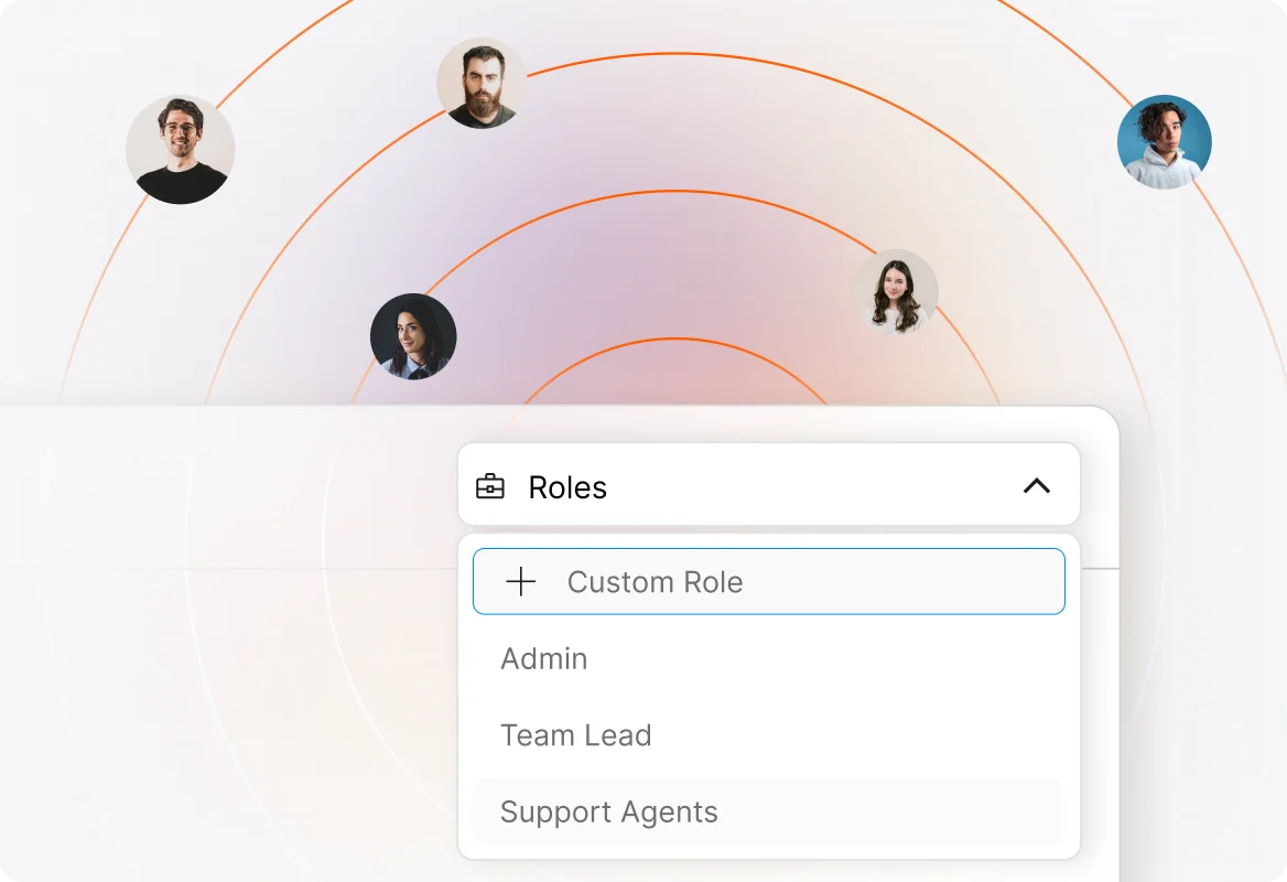 Conceptual illustration: Create Your Own Roles