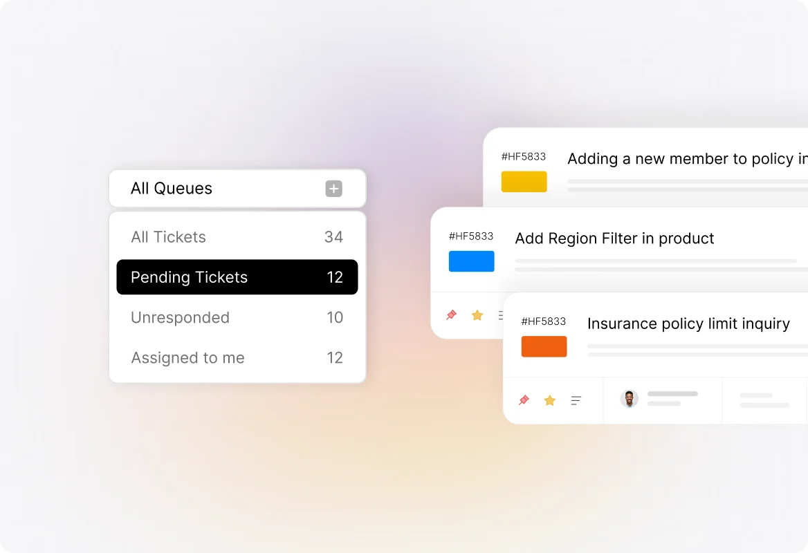 Conceptual illustration: Organize Tickets Your Way