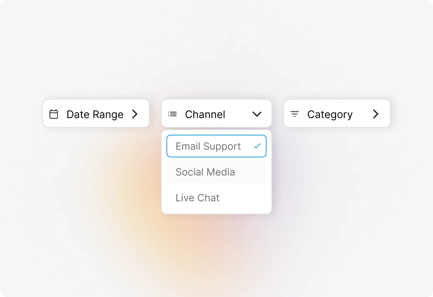 Conceptual illustration: Drill Down into Channel-Category Combinations