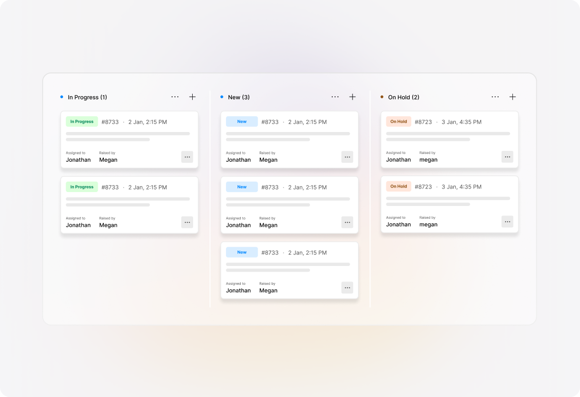 Conceptual illustration: Track Ticket Progress Instantly