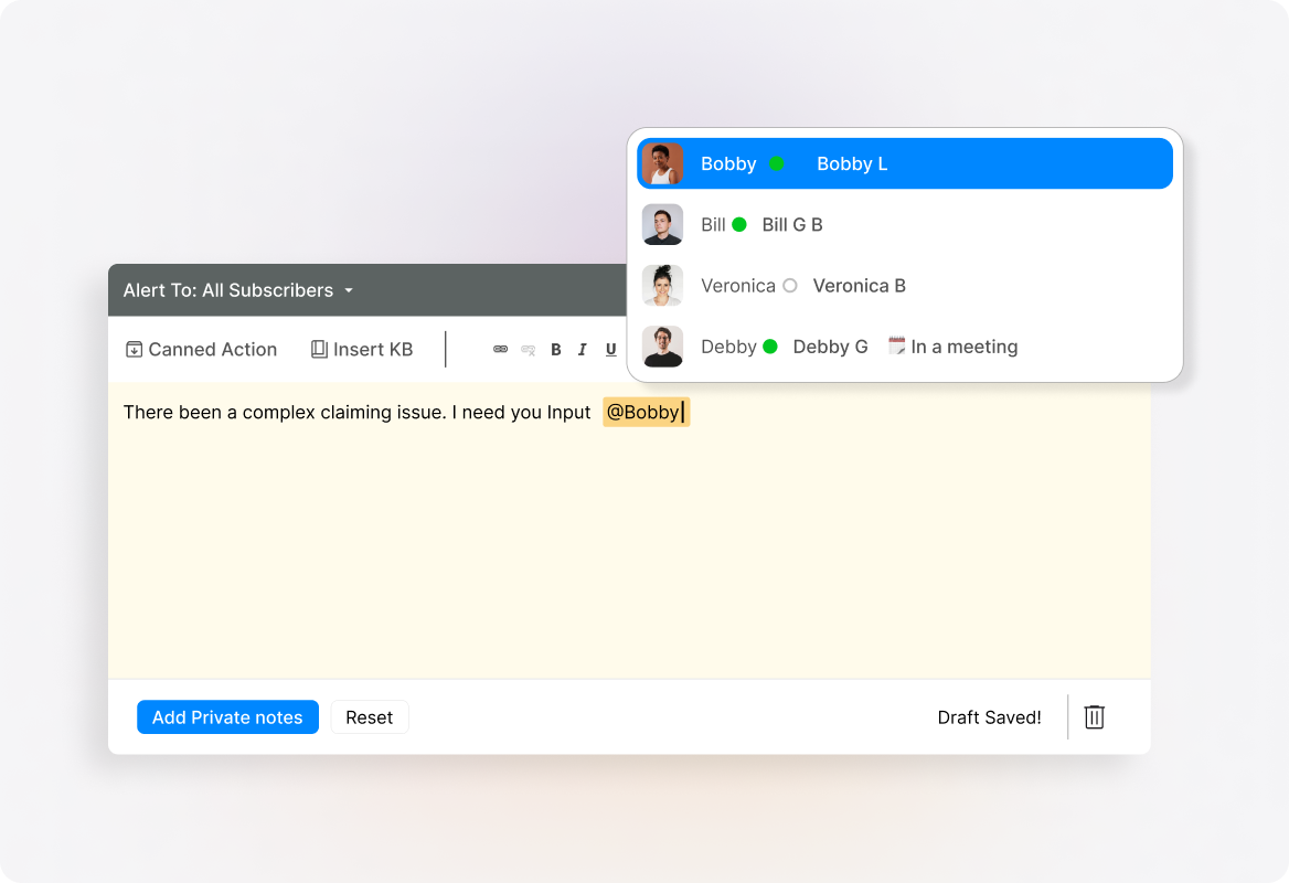 Conceptual illustration: Collaborate Across Teams Without Forwarding Emails