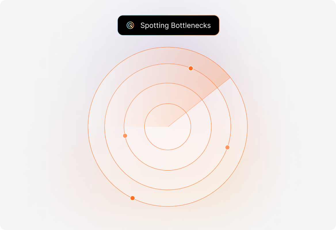 Conceptual illustration: Spot and Fix Email Support Bottlenecks