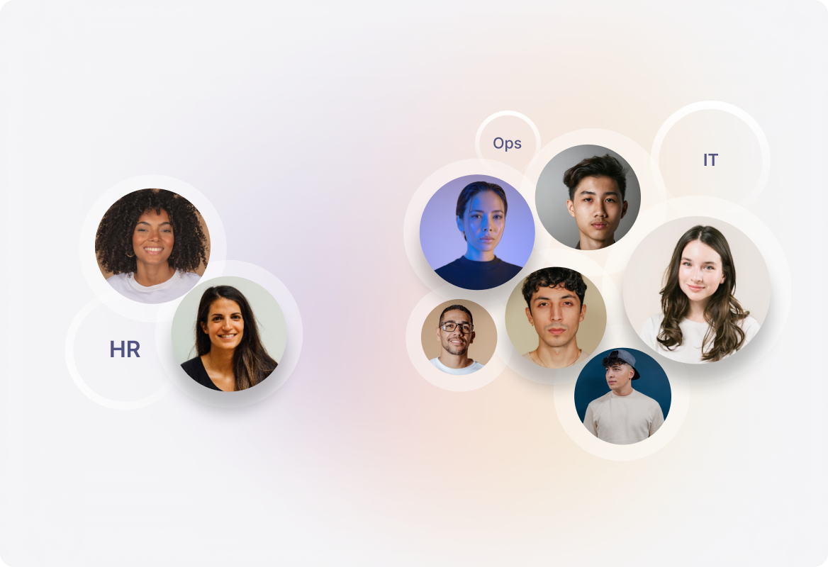 Conceptual illustration: Improve Cross-Team Efficiency with Automated Scheduling