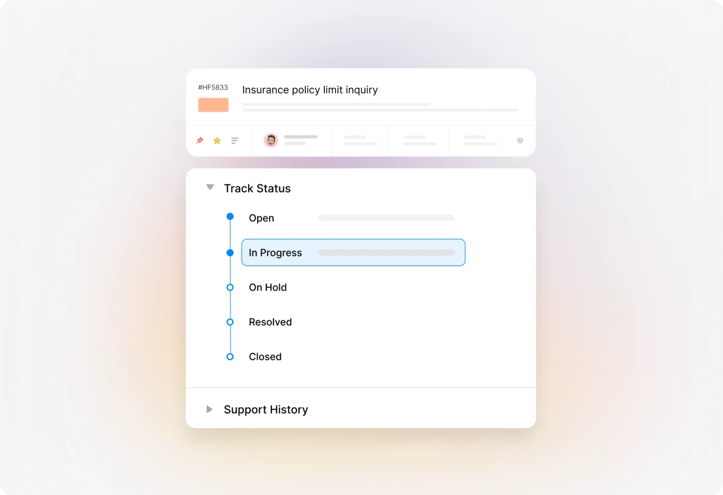 Conceptual illustration: Complete Support Visibility