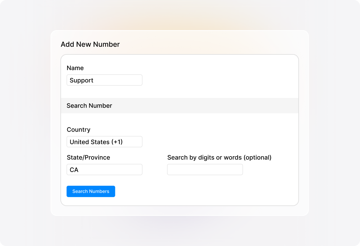 Conceptual illustration: Effortless Phone Number Registration