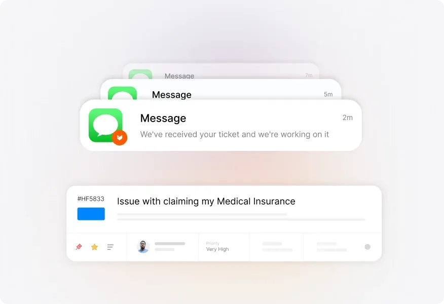 Conceptual illustration: Keep Communication Organized
