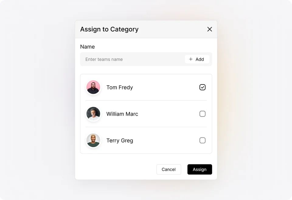 HappyFox category assignment settings for routing tickets to the responsible agents