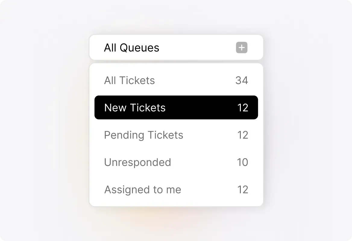 Conceptual illustration: Find Relevant Tickets Instantly
