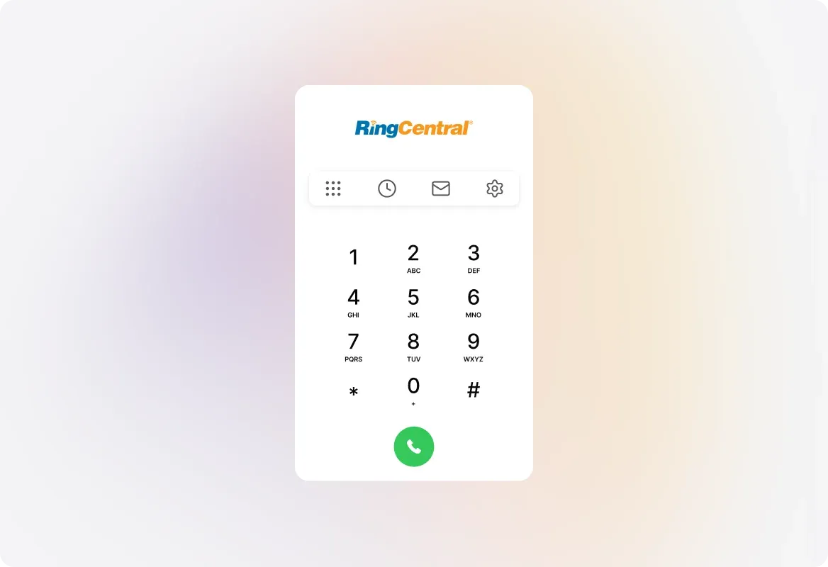 Conceptual illustration: RingCentral Integration: Complete Call Management
