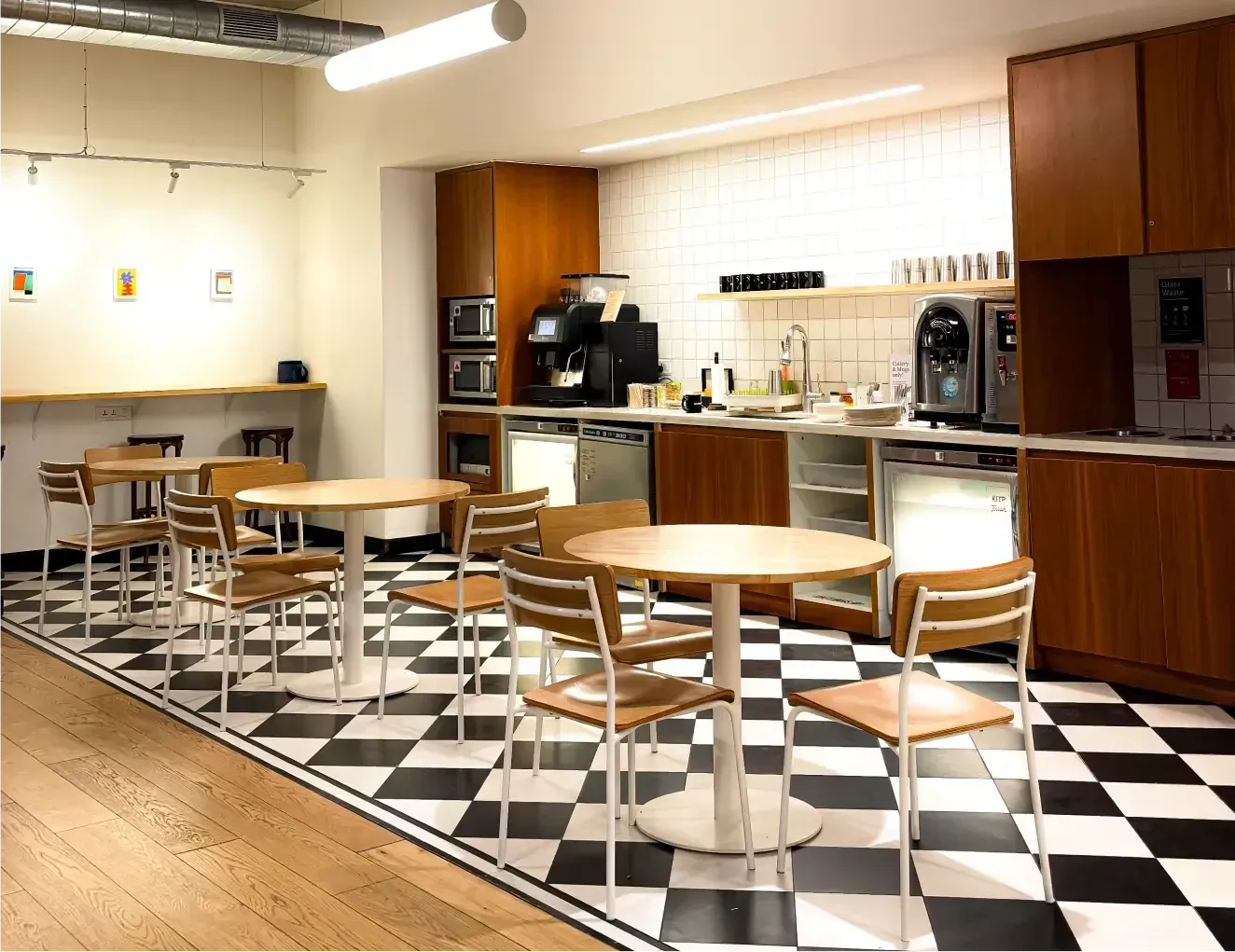 HappyFox office cafeteria.
