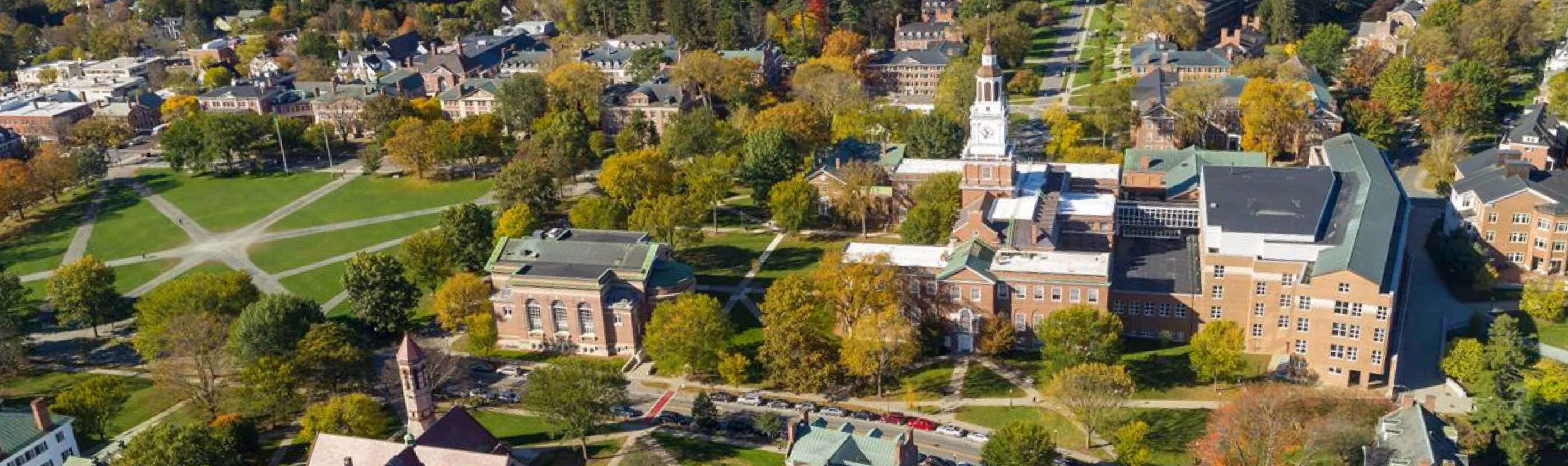 The Dartmouth campus in Hanover, New Hampshire.