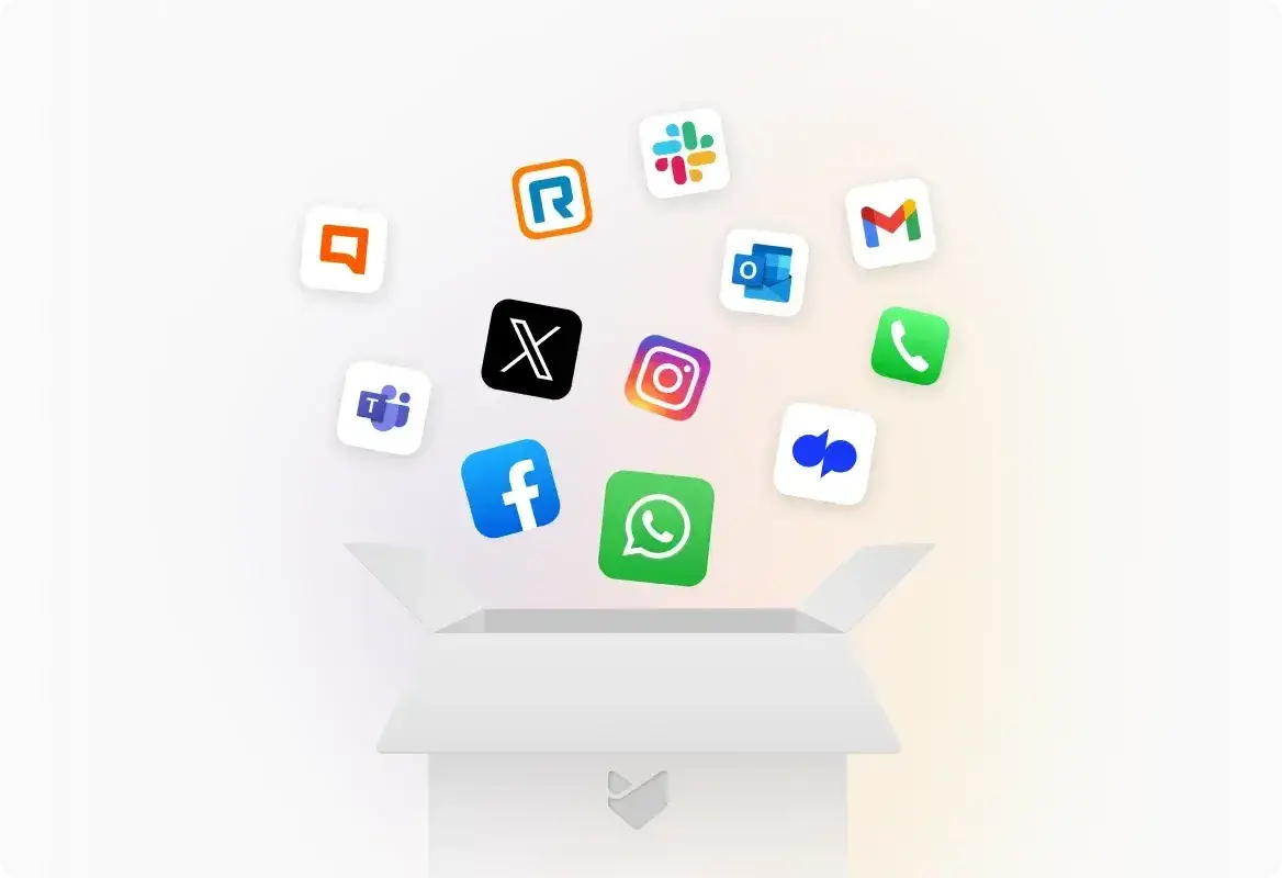 Conceptual illustration: Multi-Channel Inquiry Management.