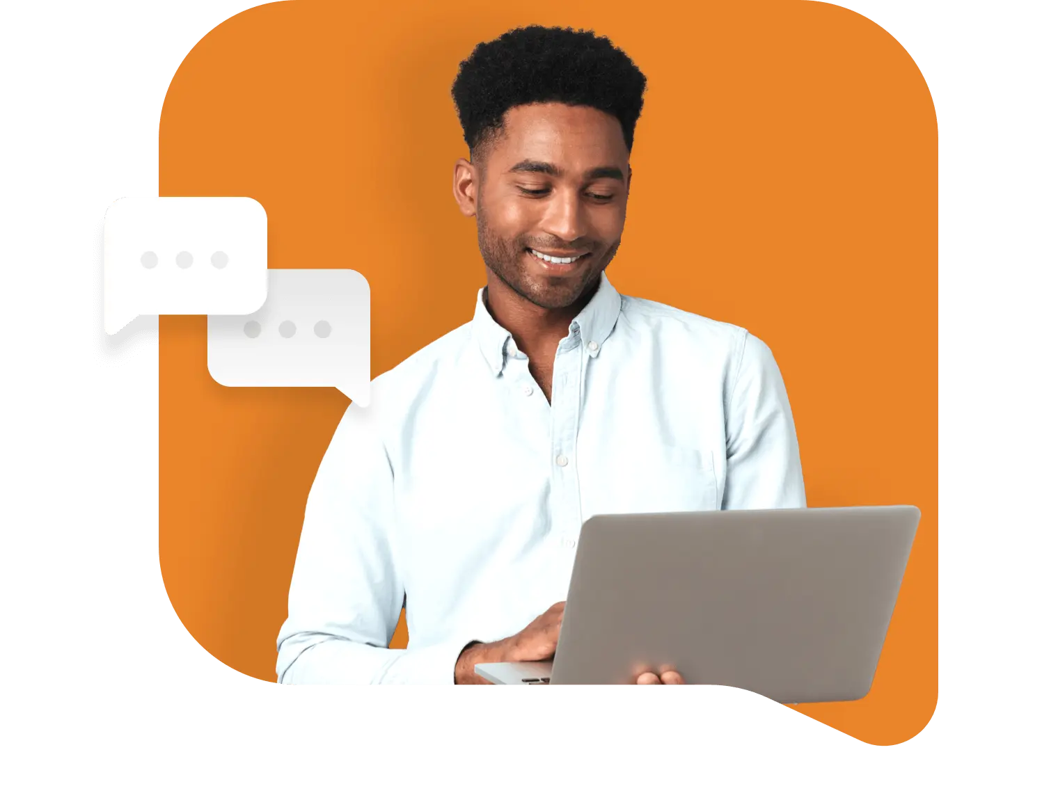Customer conversations with HappyFox Messaging