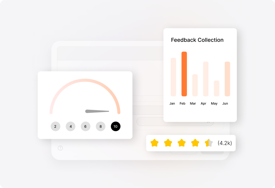 Conceptual illustration: Product Feedback Collection.