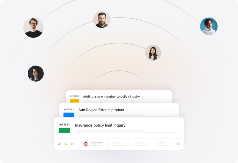 Conceptual illustration: Streamlined Ticket Management