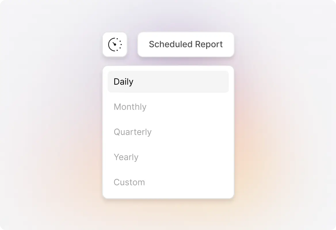 Automated report delivery for scheduled stakeholder updates