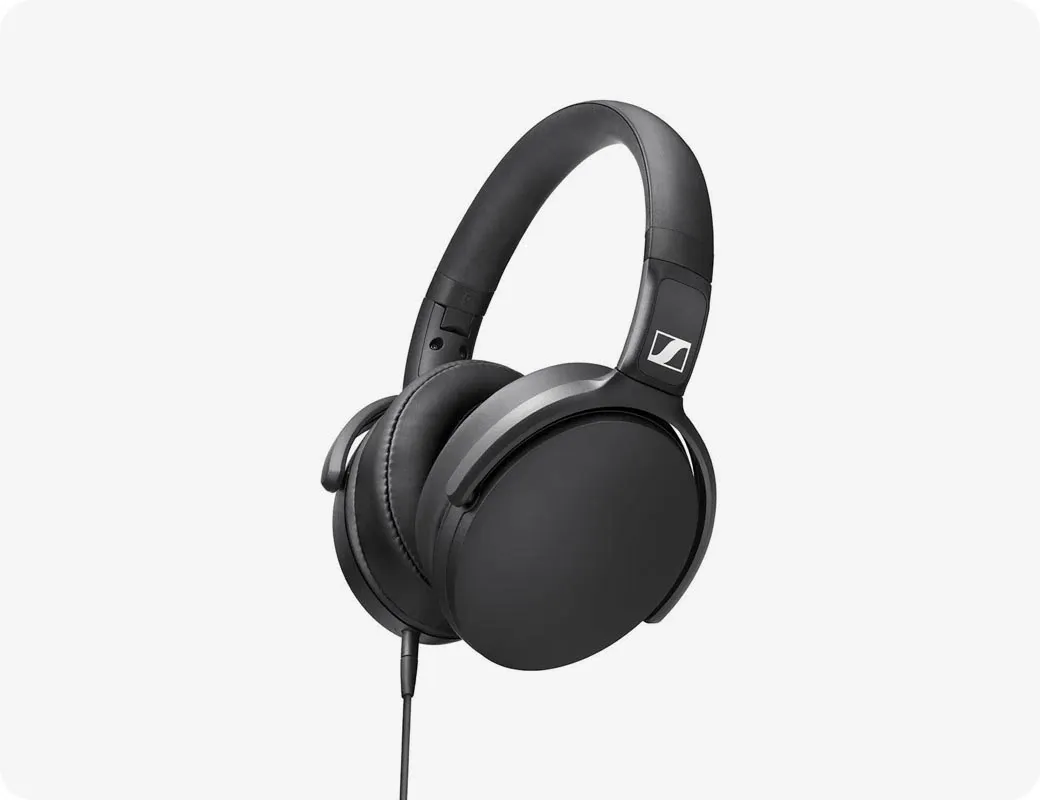 Over-ear headphones.